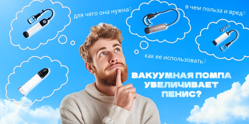 Вакуумная помпа увеличивает пенис?